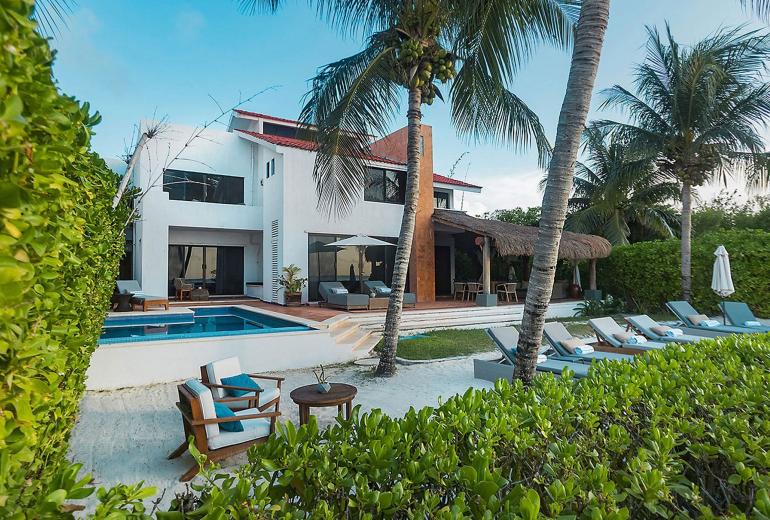 Coz003 - Villa à beira-mar em Cozumel