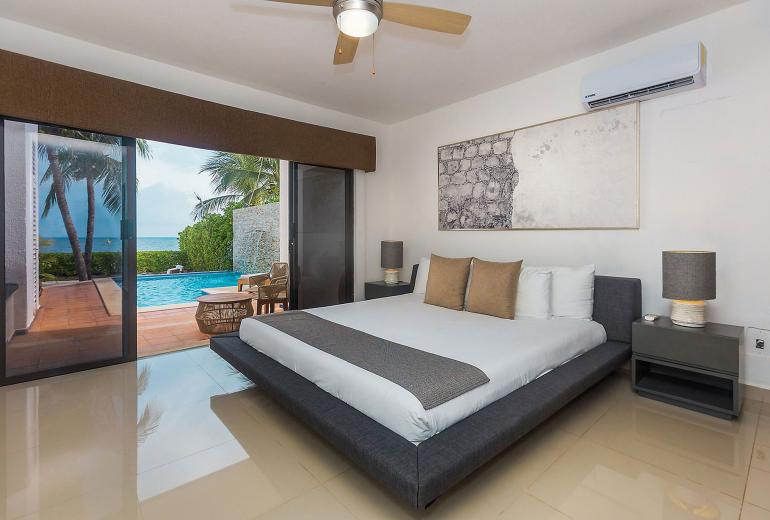 Coz003 - Villa à beira-mar em Cozumel