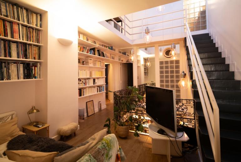 Par036 - Beautiful townhouse for rent in Paris