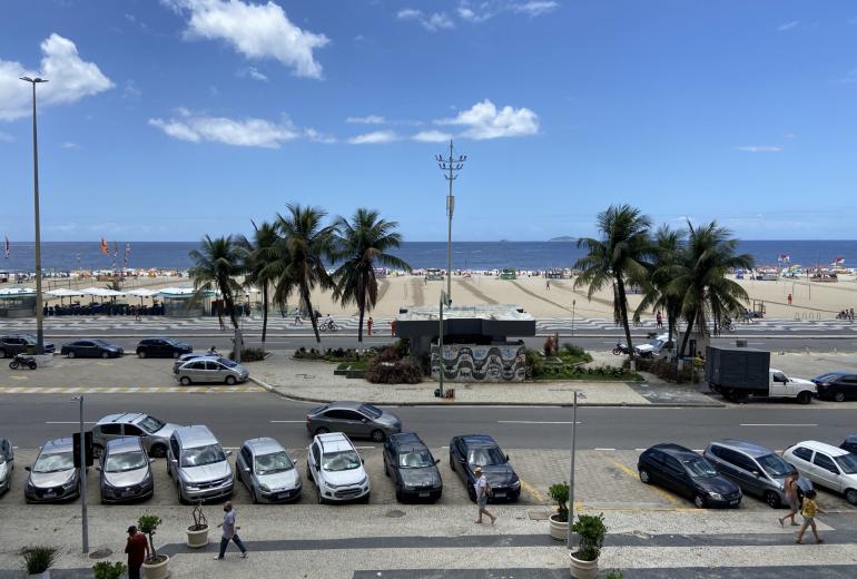 Rio117 - Hermoso apartamento con vista a la playa en Leme