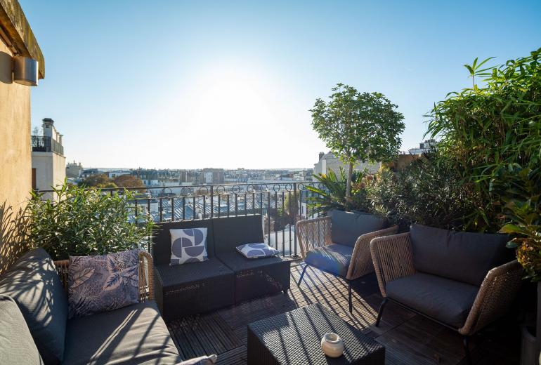 Par059 - Appartement de luxe à Paris avec terrasse