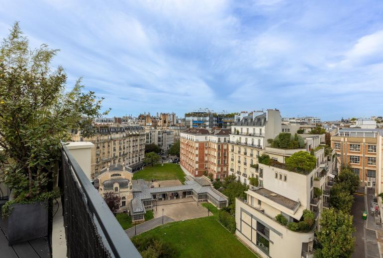 Par048 - Appartement avec terrasse et vues à Paris