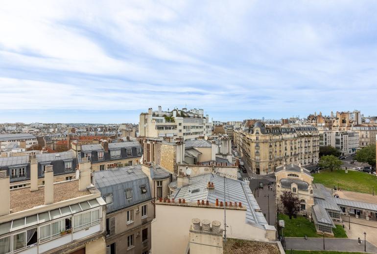 Par048 - Appartement avec terrasse et vues à Paris