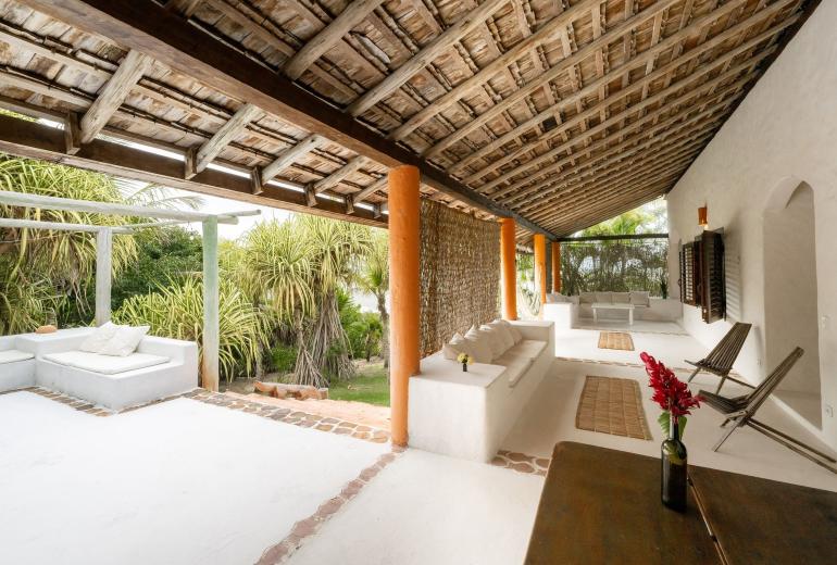 Bah232 - Belle maison rustique en nature à Caraíva