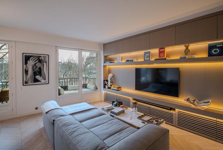 Par081 - Appartement de luxe d'une chambre à Paris