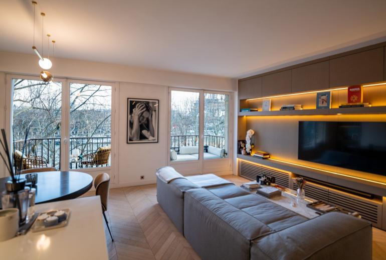 Par081 - Appartement de luxe d'une chambre à Paris