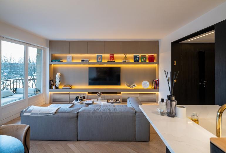 Par081 - Appartement de luxe d'une chambre à Paris