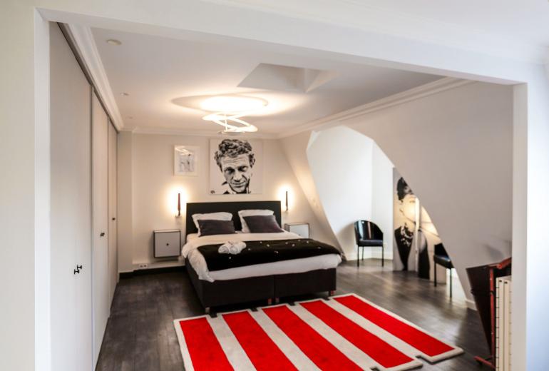 Par189 - Penthouse de 3 chambres à Muette