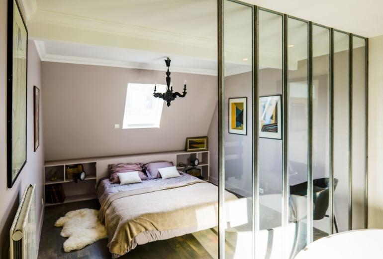 Par189 - Penthouse de 3 chambres à Muette