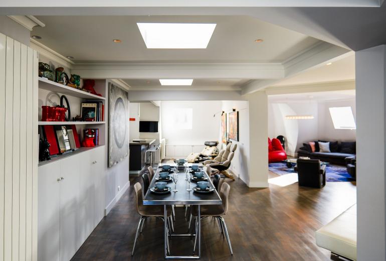 Par189 - Penthouse de 3 chambres à Muette