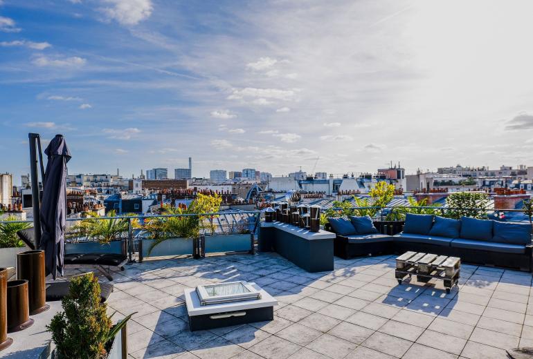 Par189 - Penthouse de 3 chambres à Muette