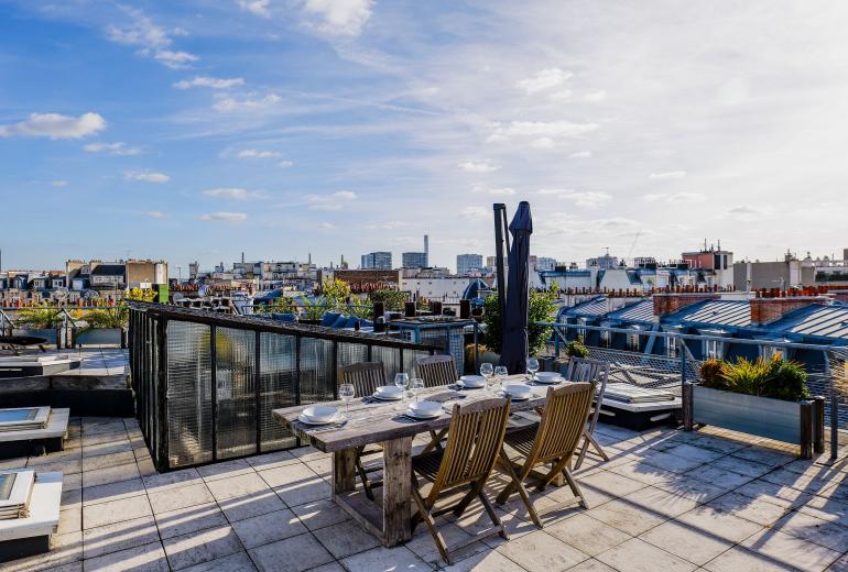 Par189 - Penthouse de 3 chambres à Muette