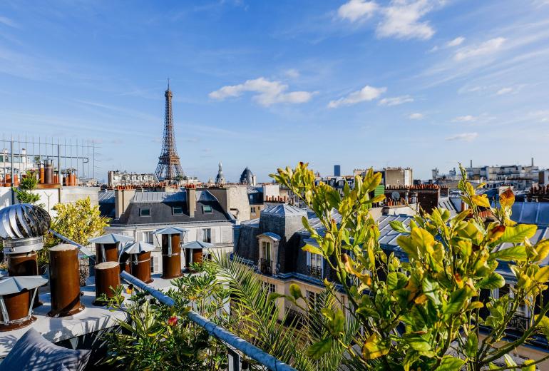 Par189 - Penthouse de 3 chambres à Muette