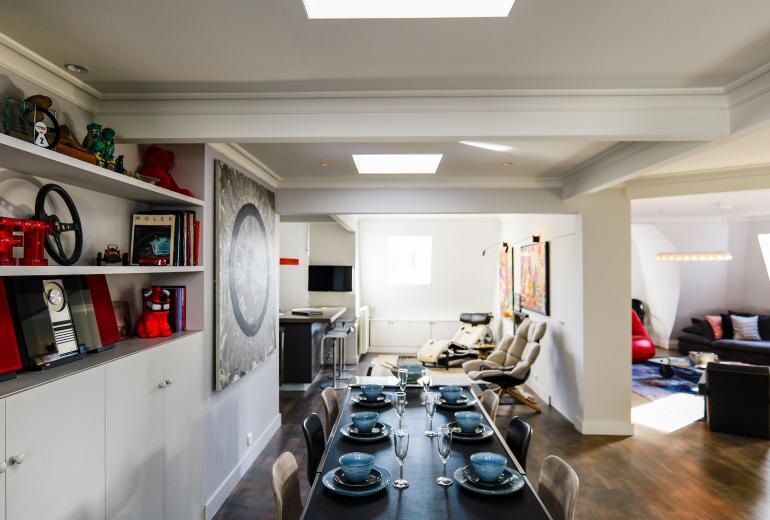Par189 - Penthouse de 3 chambres à Muette
