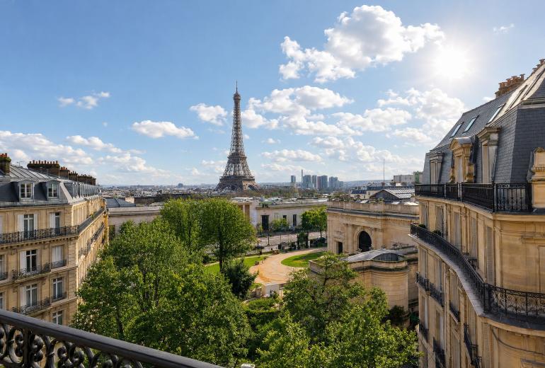 Par117 - Appartement de 3 chambres avec vue
