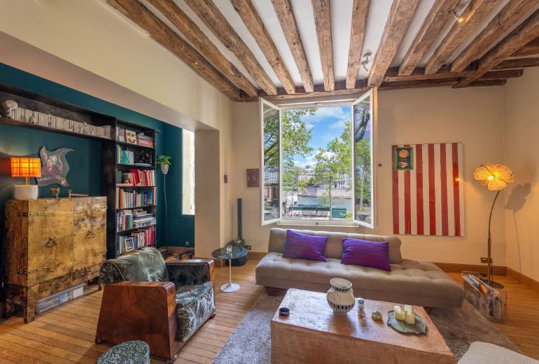 Par164 - Encantador apartamento en el río Sena