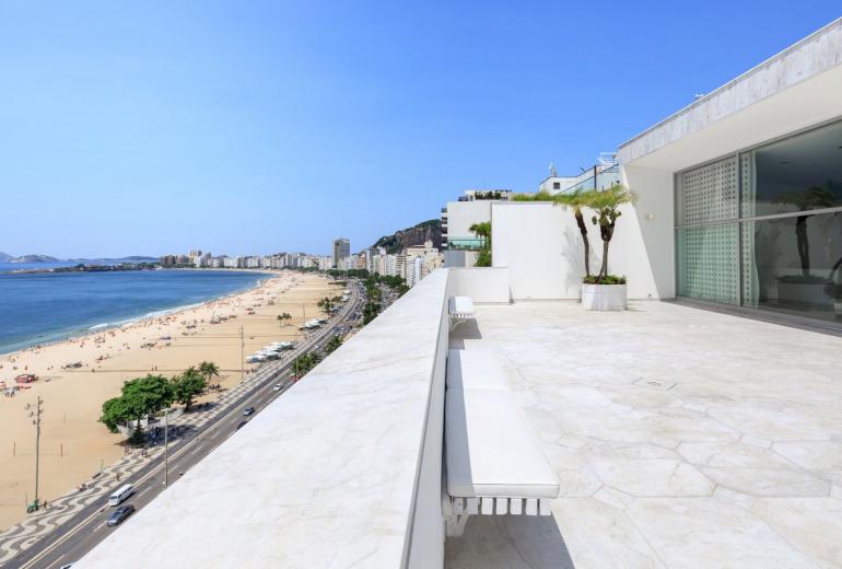 Rio015 - Penthouse de luxe avec vue mer à Copacabana