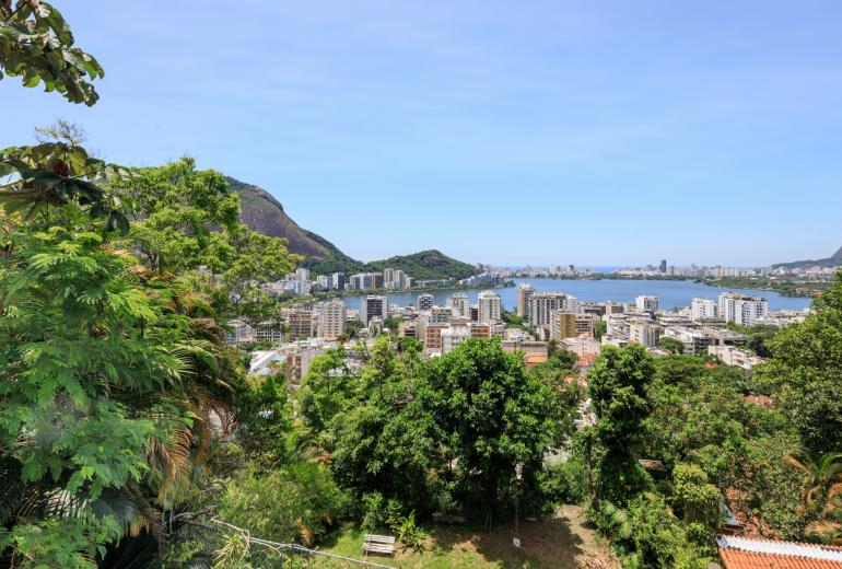 Rio219 - Casa com vista panorâmica no Jardim Botânico