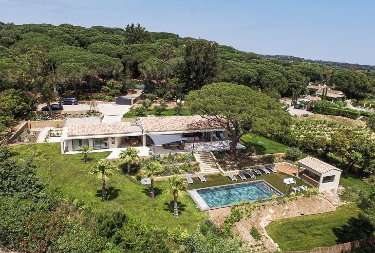 Azu080 - Casa com piscina em Saint Tropez