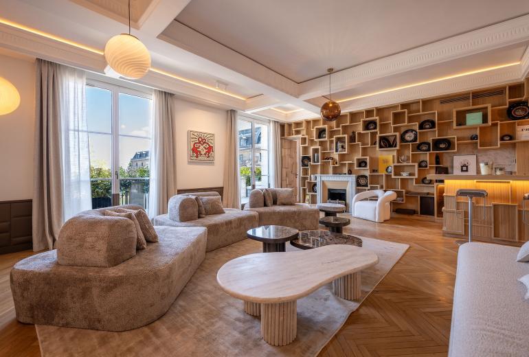 Par202 - Appartement de luxe face au Musée d'Orsay