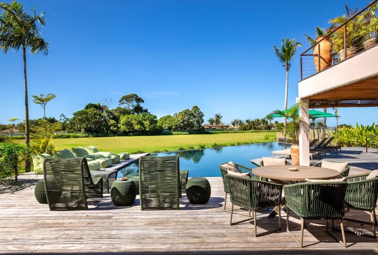 Bah092 - Casa arquitetônica de luxo em Trancoso