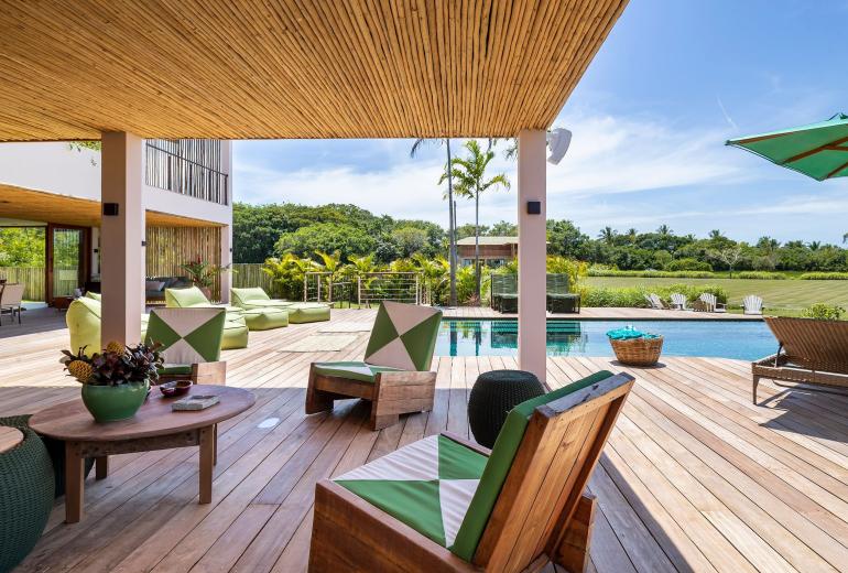 Bah092 - Casa arquitetônica de luxo em Trancoso