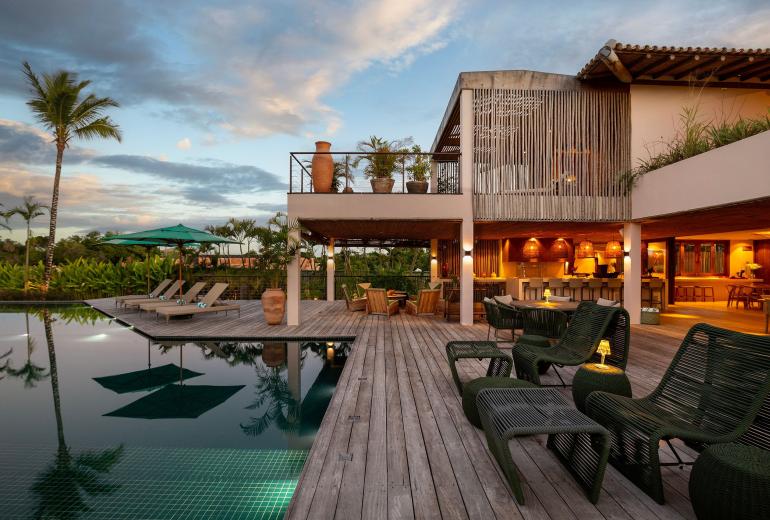Bah092 - Casa arquitetônica de luxo em Trancoso
