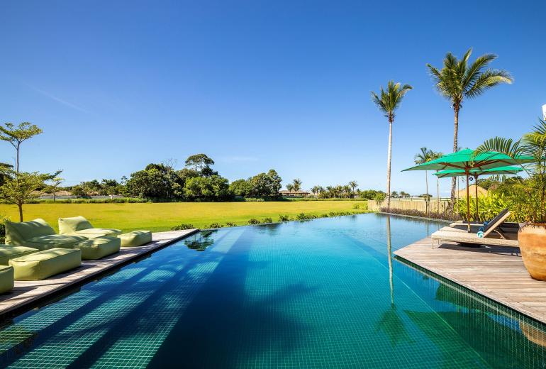 Bah092 - Casa arquitetônica de luxo em Trancoso