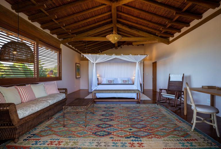 Bah092 - Casa arquitetônica de luxo em Trancoso