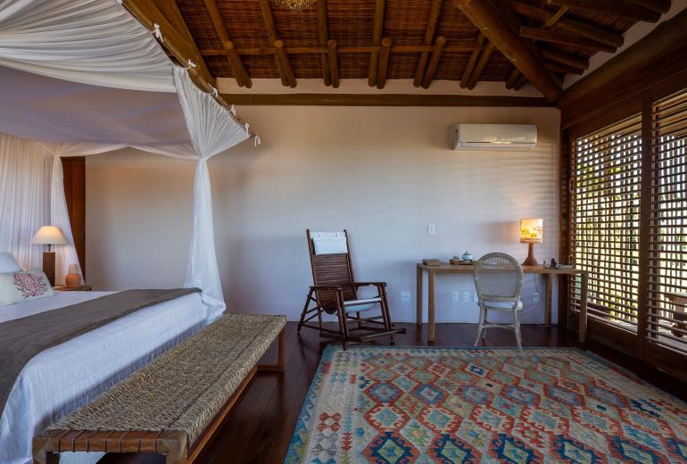 Bah092 - Casa arquitetônica de luxo em Trancoso