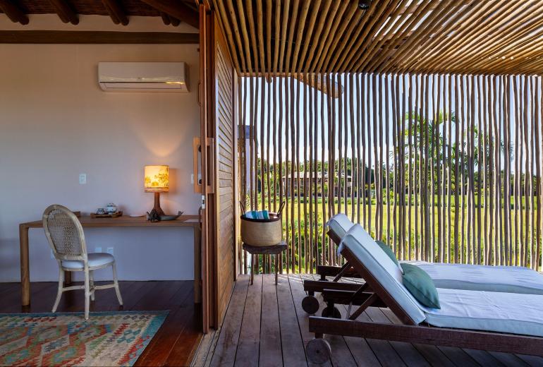 Bah092 - Casa arquitetônica de luxo em Trancoso