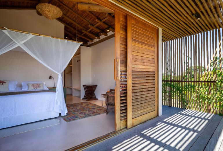 Bah092 - Casa arquitetônica de luxo em Trancoso