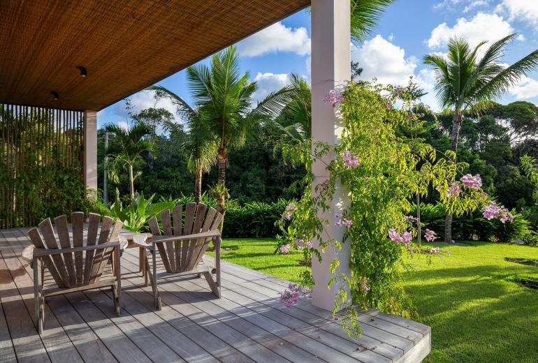 Bah092 - Casa arquitetônica de luxo em Trancoso