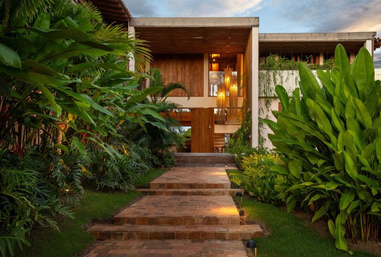Bah092 - Casa arquitetônica de luxo em Trancoso