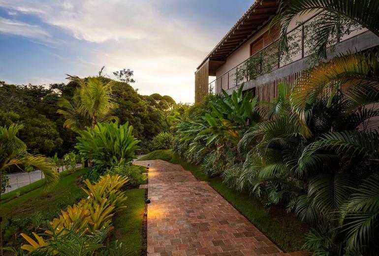 Bah092 - Casa arquitetônica de luxo em Trancoso