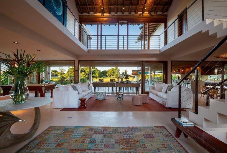 Bah092 - Casa arquitetônica de luxo em Trancoso