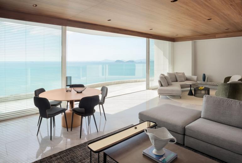 Pan033 - Appartement de luxe de 4 chambres face à la mer