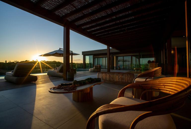BAh255- Casa recém construída com vista mar.