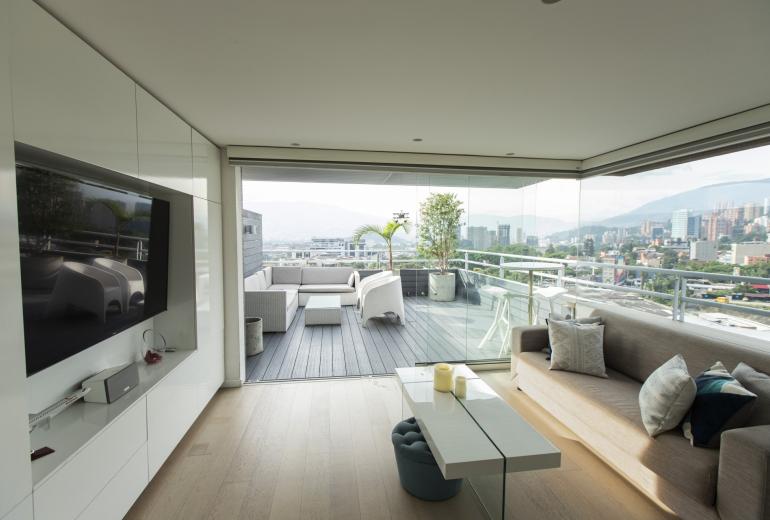 Med042 - Penthouse de lujo de 1 cuarto en venta en Medellín