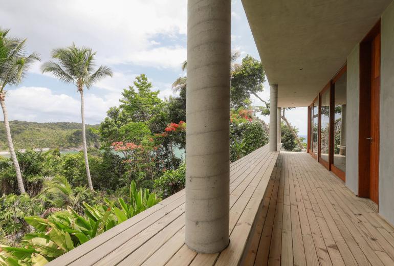 Bah177- Elegant sea view house in Itacaré