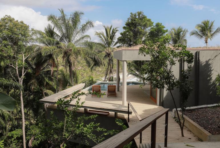 Bah177- Elegant sea view house in Itacaré