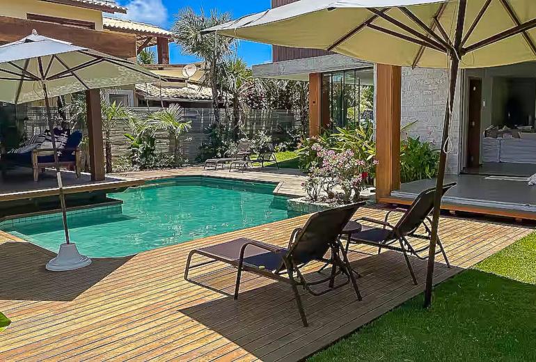Bah443 - Villa en bord de mer à Guarajuba