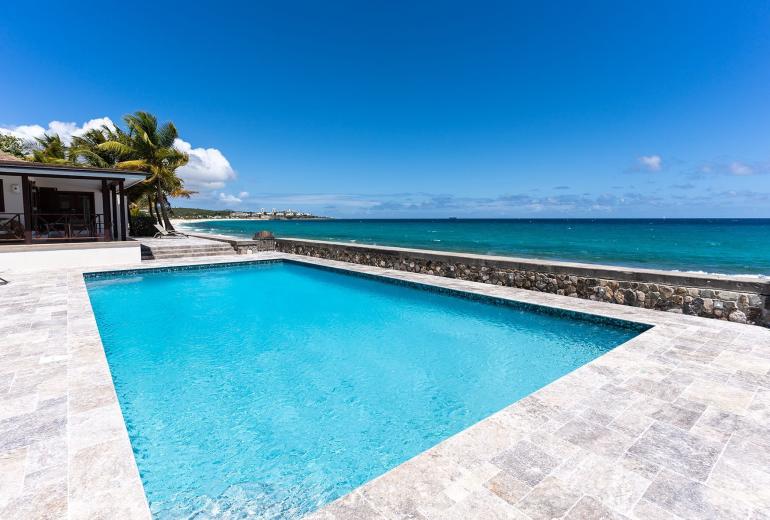 Sxm011 – Agréable villa en bord de mer à Baie Longue Beach