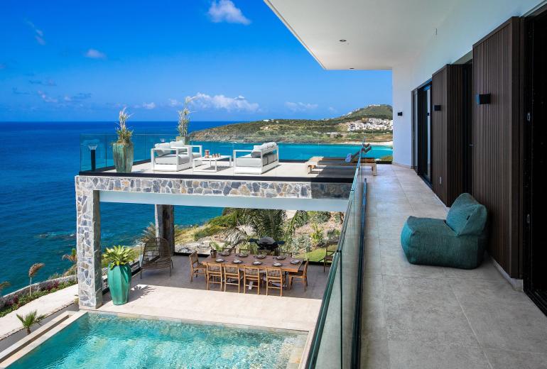 Sxm012 – Villa de luxe en bord de mer à Indigo Bay