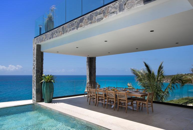 Sxm012 – Villa de luxe en bord de mer à Indigo Bay