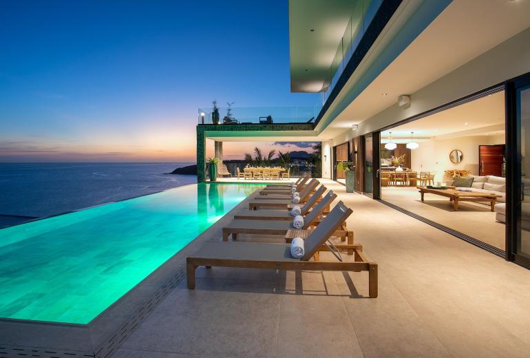 Sxm012 – Villa de luxe en bord de mer à Indigo Bay
