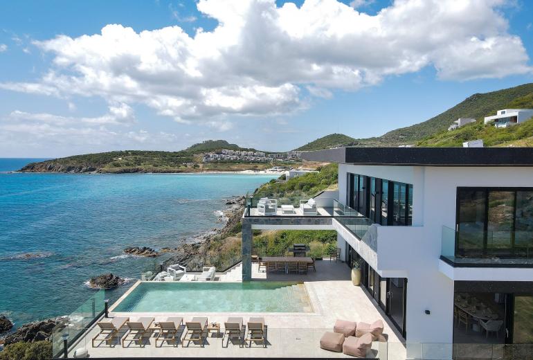 Sxm013 – Casa com vista para o mar e piscina em Indigo Bay
