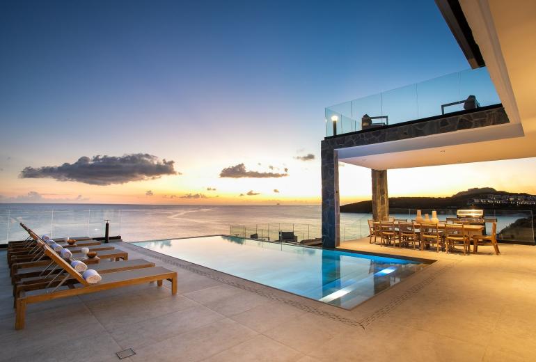 Sxm013 – Casa com vista para o mar e piscina em Indigo Bay