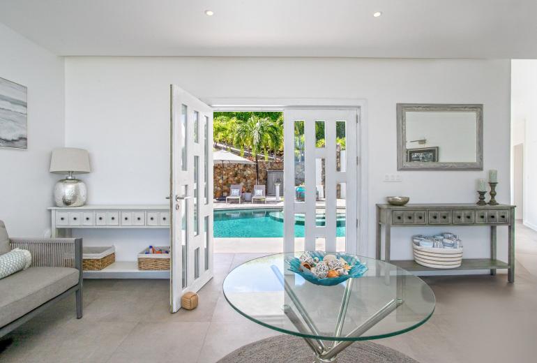 Sxm014 – Villa avec vue panoramique et piscine à Oyster Pond