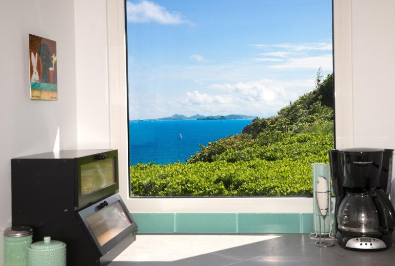 Sxm014 – Villa avec vue panoramique et piscine à Oyster Pond